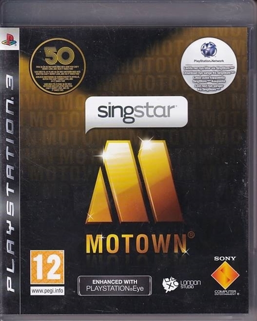 SingStar Motown - PS3 (B Grade) (Genbrug)